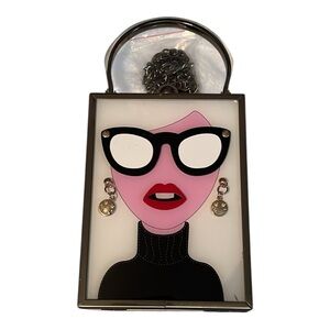Gallery Girl Acrylic Statement Bag  Unique purse